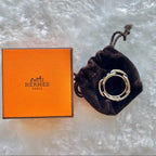 HERMES chaine d'ancre scarf ring