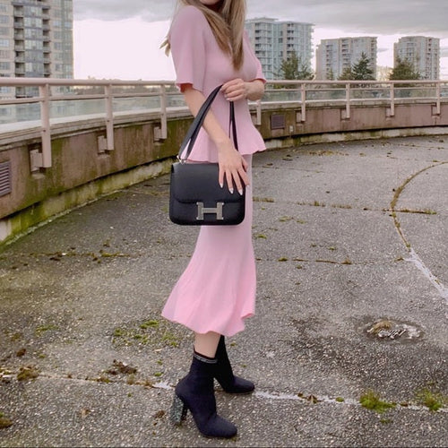 HERMES constance24 leather bag