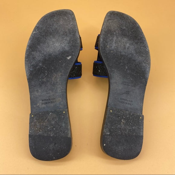 HERMES glitter Oran SANDAL