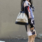 HERMES Market cloth Bucket