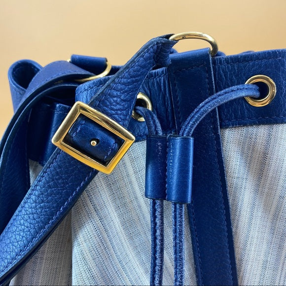 HERMES Market cloth Bucket