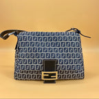 FENDI ZUCCA MAMMA BAGUETTE SHOULDER BAG