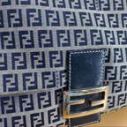 FENDI ZUCCA MAMMA BAGUETTE SHOULDER BAG
