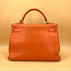 HERMES KELLY32 leather shoulder bag