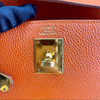 HERMES KELLY32 leather shoulder bag