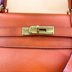 HERMES KELLY32 leather shoulder bag