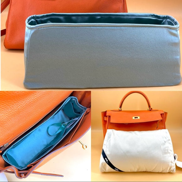 HERMES KELLY32 leather shoulder bag