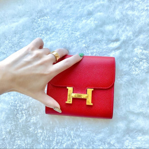 HERMES Constance compact wallet