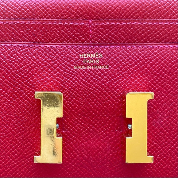 HERMES Constance compact wallet