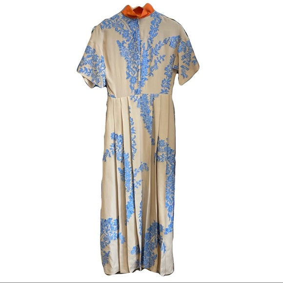 FENDI lace maxi dress