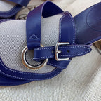 HERMES sandals caraibes toile H Panama