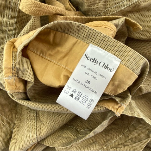 SEE BY CHLOE cotton cape