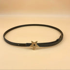 DIOR star Calfskin leather belt