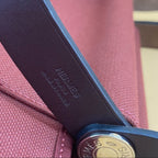 HERMES cabag PM canvas Shoulder bag