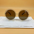 CHLOE 62mm Gradient Round Sunglasses