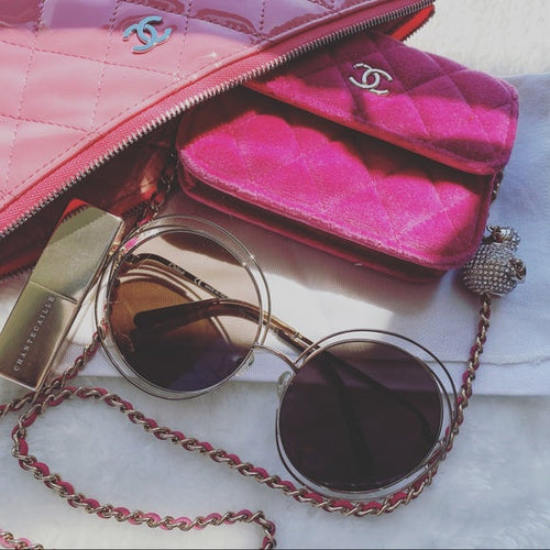 CHLOE 62mm Gradient Round Sunglasses