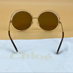 CHLOE 62mm Gradient Round Sunglasses