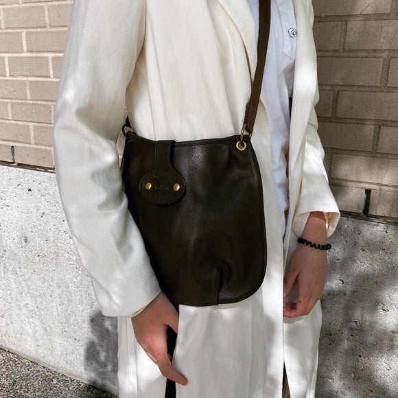 HERMES Rodeo leather Shoulder bag