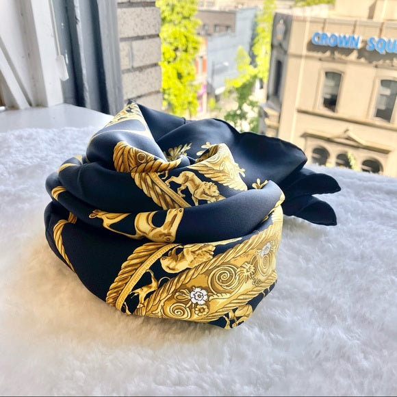 HERMES SEIBU 50th Anniversaire silk scarf
