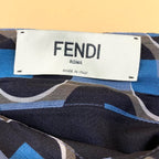 Fendi maxi silk dress