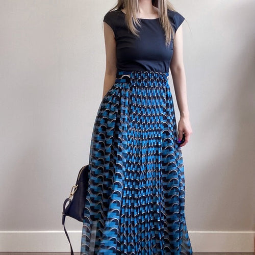 Fendi maxi silk dress