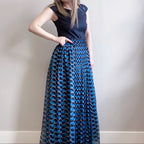 Fendi maxi silk dress