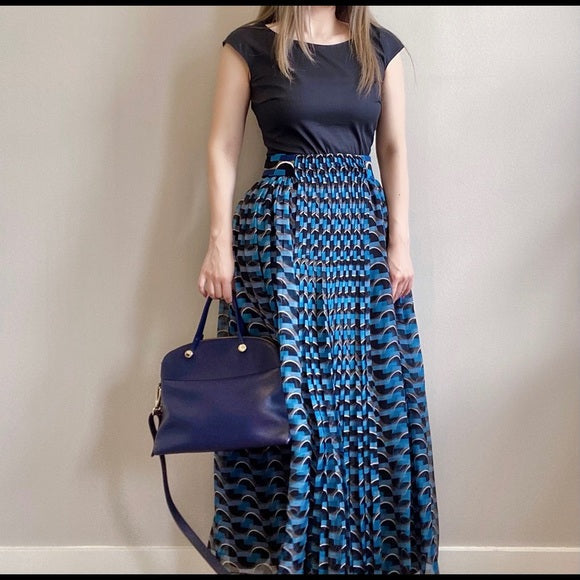 Fendi maxi silk dress