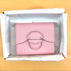 HERMES 1938 pink wallet