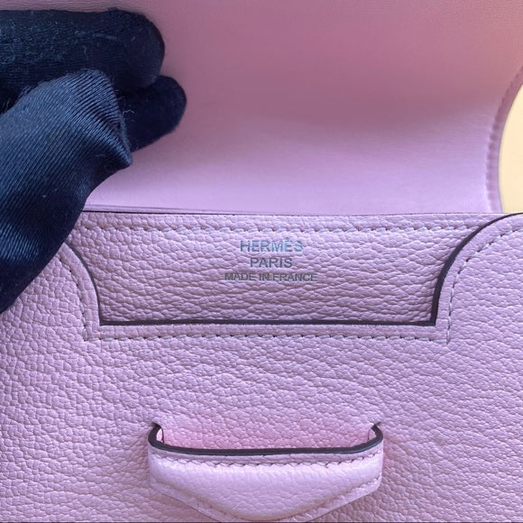 HERMES 1938 pink wallet