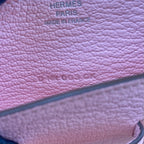 HERMES 1938 pink wallet