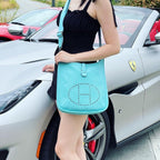 HERMES Evelyn29 crossbody leather bag