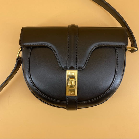 CELINE SMALL BESACE 16 BAG IN SATINATED CALFSKIN
