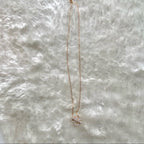 HERMES Finesse pendant 750gold&diamond necklace