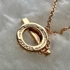 HERMES Finesse pendant 750gold&diamond necklace