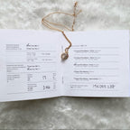 HERMES Finesse pendant 750gold&diamond necklace