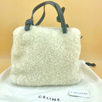 CELINE fur two-way bag NWT
