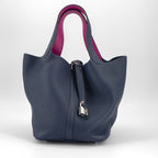 HERMES Picotin22 Dark blue full set