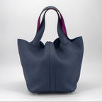 HERMES Picotin22 Dark blue full set