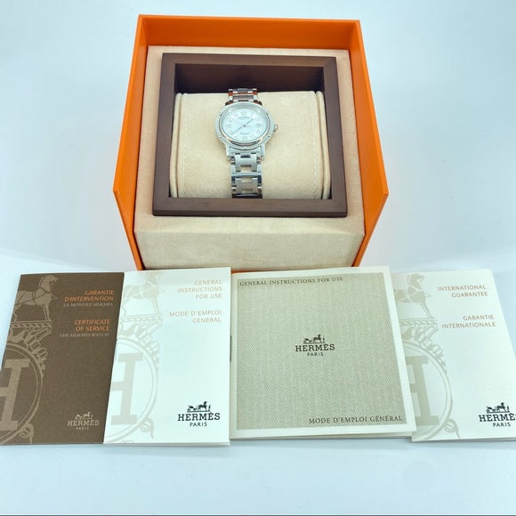 HERMES clipper 30mm watch