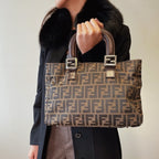 FENDI Vintage Zucca FF Tote TWS