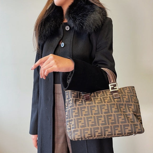 FENDI Vintage Zucca FF Tote TWS