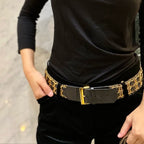 CHLOE Vintage style metal belt