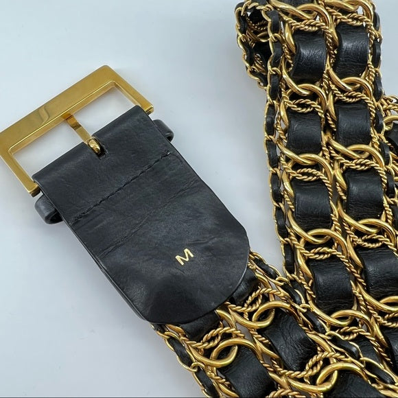 CHLOE Vintage style metal belt
