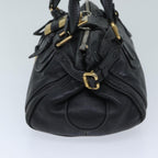 Chloe Paddington Shoulder Bag Leather Black mr058