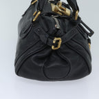 Chloe Paddington Shoulder Bag Leather Black mr058