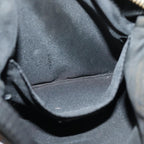 FENDI Zucchino Canvas Shoulder Bag Brownmr304