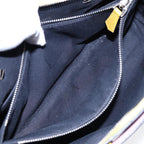 FENDI By The Way Medium Hand Bag Leather 2way Black Silvermr464