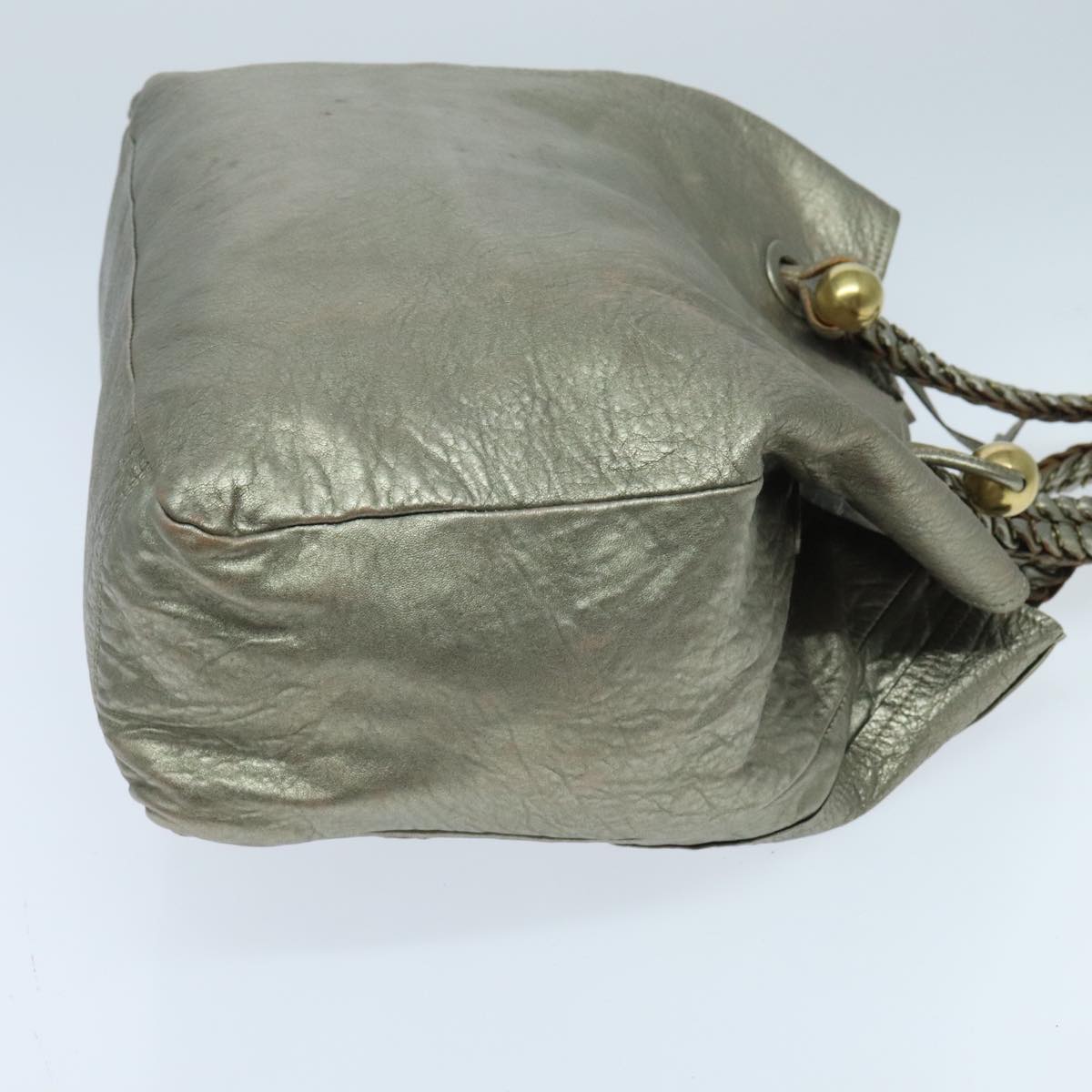 Chloe Tote Bag Leather Champagne Gold mr504