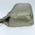 Chloe Tote Bag Leather Champagne Gold mr504