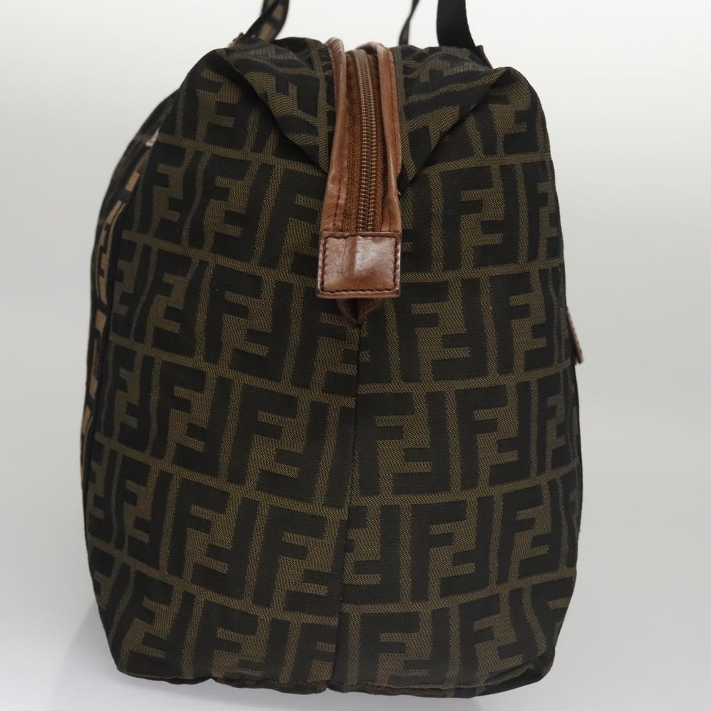 FENDI Zucca Canvas Tote Bag Brown Blackmr739